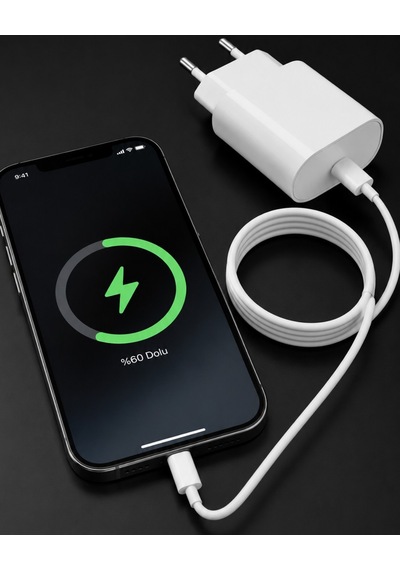 İphone 14 13 12 Mini 11 Xr Xs X 20w Hızlı Şarj Adaptörü - Lisinya