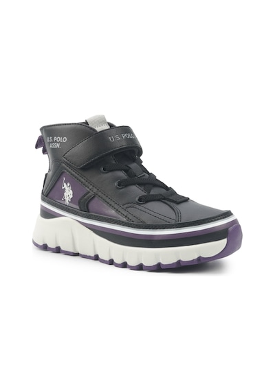 U.s. Polo Assn. Keltes Jr 5pr Siyah Kız Çocuk High Sneaker 000000000102027888 Siyah-mor U.s. Polo Assn. Keltes Jr 5pr Siyah Kız Çocuk High Sneaker 000000000102027888 Siyah-mor