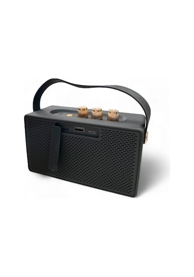 Rose Sp-431 Taşınabilir Şarjlı Bluetooth Hoparlör - Siyah