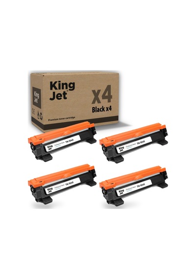 Kingjet Brother Uyumlu Tn-1040 Standart Kapasiteli 4'lü Paket Uyumlu  Toner Mfc-1911w