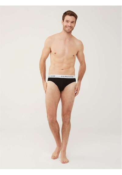 U.S. Polo Assn. Erkek Siyah Tekli Slip 80452Y Siyah