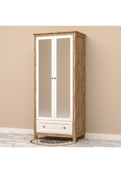 Sultan 2 Kapılı Gardrop Mdf Beyaz Sultan 2 Kapılı Gardrop Mdf Beyaz