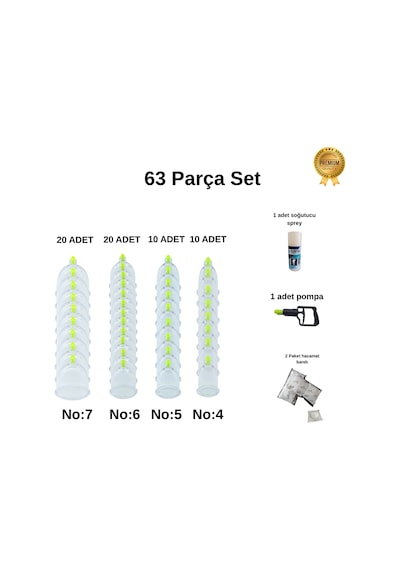 Hacamat Seti 63 Parça Hacamat Seti