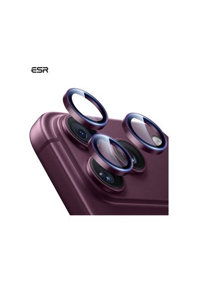 Esr Apple İphone 18 Pro / 18 Pro Max Armorite Kamera Lens Koruyucu Burgundy - 921763479