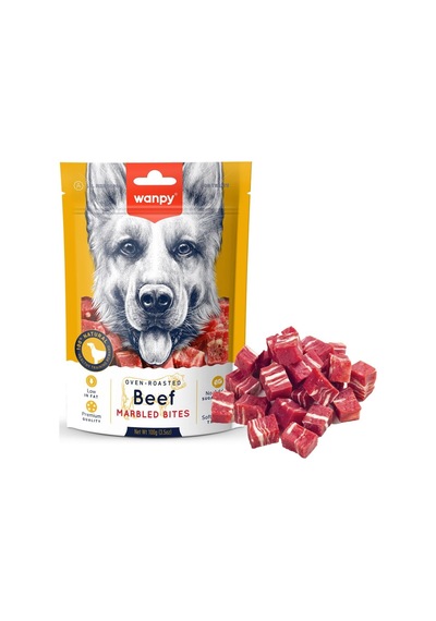Marbled Köpek Ödül Et Parçaları 100 Gr