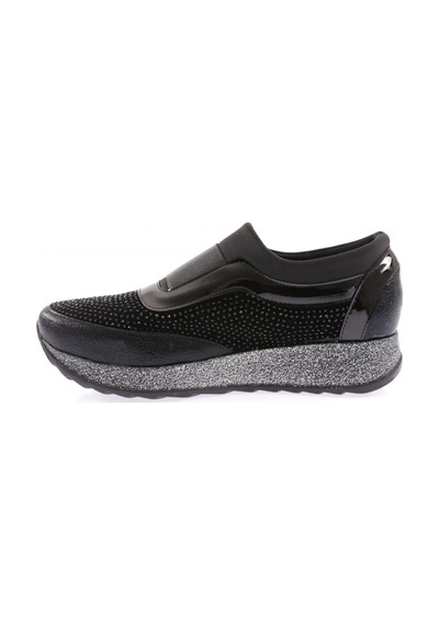Dgn Akt-03-23y Kadin Kalin Taban Silver Taşli Sneakers Ayakkabi AKT-03-1563-R1534 Siyah Dgn Akt-03-23y Kadin Kalin Taban Silver Taşli Sneakers Ayakkabi AKT-03-1563-R1534 Siyah