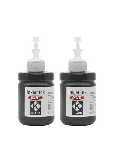 Ekoset Epson Workforce M100 M105 M200 Uyumlu Mürekkep 2X140 ML