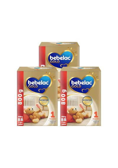 Bebelac Gold 1 Devam Sütü 0-6 Ay 800 Gr X 3 Adet 2400 Gr