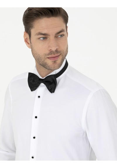 Pierre Cardin Erkek Beyaz Gömlek Smokin 50277812-vr013 Beyaz