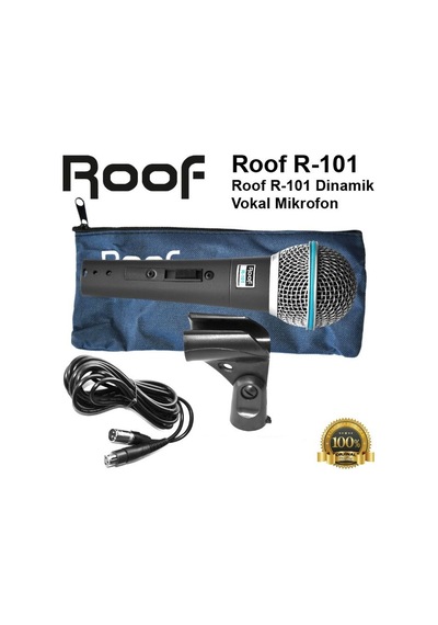 Roof R-101 Dinamik Vokal Mikrofon