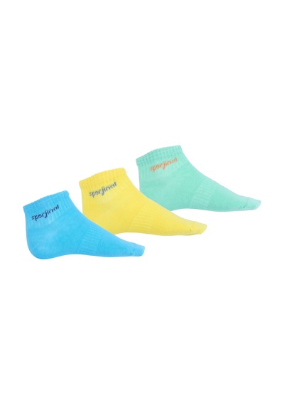 Sporjinal Çocuk 3'lü Çorap Kmss-p326 Çok Renkli