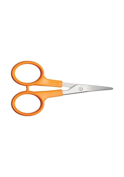 Fiskars 9808 M204 Kavisli Nakış Aplike Makası No: 4 İnç / 10 Cm - Paslanmaz Çelik