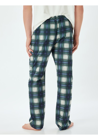 Koton Oversize Pijama Altı Pamuklu Beli Lastikli Cep Detaylı Pamuklu Haki Ekose 4slm50007mw Haki Koton Oversize Pijama Altı Pamuklu Beli Lastikli Cep Detaylı Pamuklu Haki Ekose 4slm50007mw Haki
