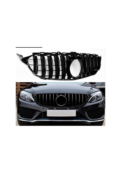 Mercedes C Serisi W205 Gtr Panjur Komple Siyah 2015-2018