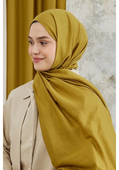 Deserto Fashion Modal Şal Düz Renk-3601 Çok Renkli