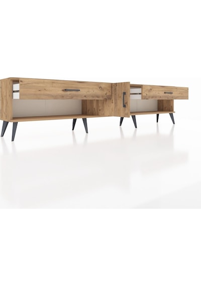 Arges Tv Ünitesi Tek Raflı 2 Çekmeceli Tek Kapaklı 220x30x51 Çam-çam Atlas Çam/atlas Çam - Atlas Çam Arges Tv Ünitesi Tek Raflı 2 Çekmeceli Tek Kapaklı 220x30x51 Çam-çam Atlas Çam/atlas Çam - Atlas Çam