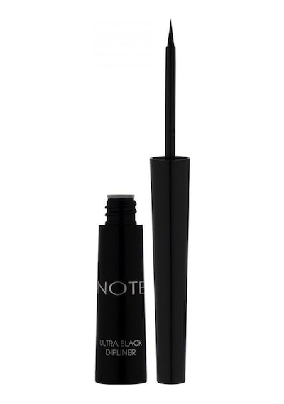 Note Cosmetique Ultra Black Dipliner Keçe Fırça Uçlu - Siyah