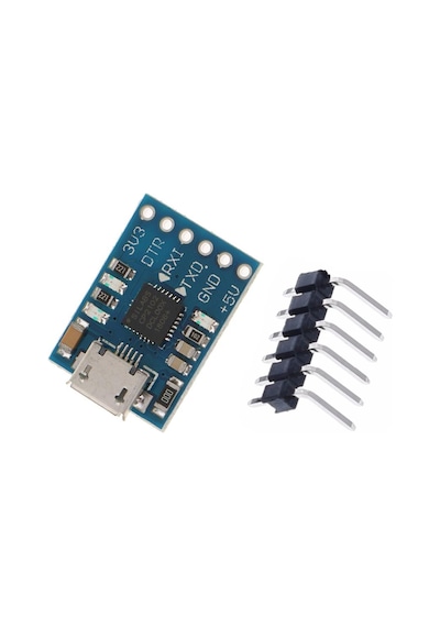 CP2102 Micro USB 2.0 UART TTL 6Pin Seri Dönüştürücü Modülü