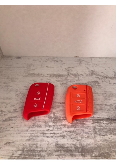 2 Adet Leon Golf Ateca Polo Silikon Anahtar Kılıfı