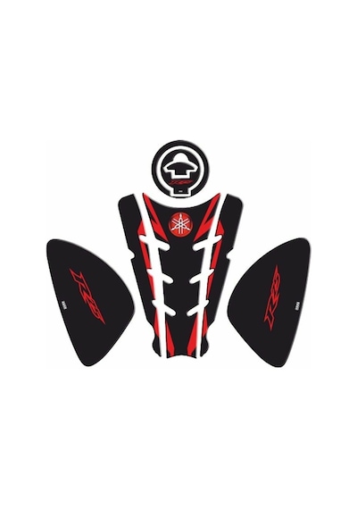 Yamaha R25 2014 - 2018 Uyumlu Tank Pad Set 009 Çok Renkli