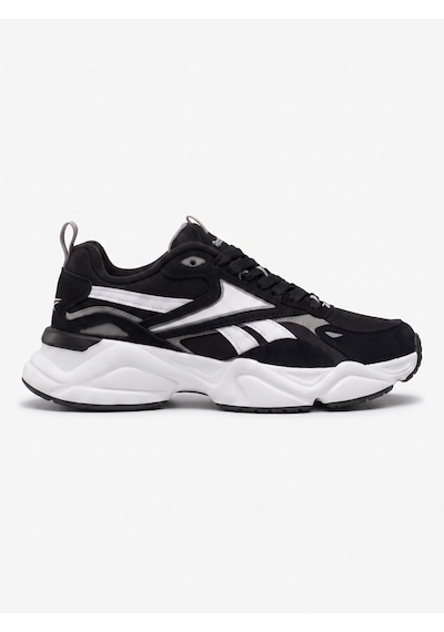 Reebok Charge Run Kalın Taban Fileli Sneaker Erkek Spor Günlük Ayakkabı Siyah-gri