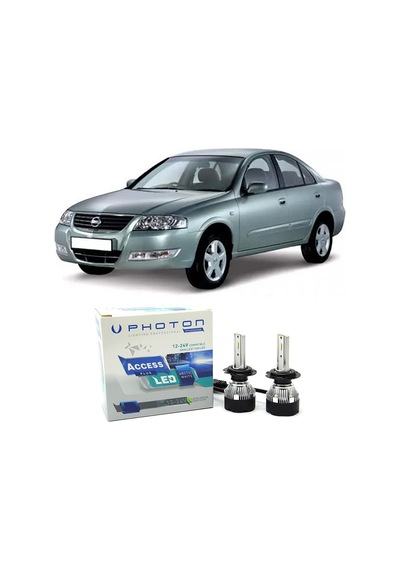 Nissan Almera Led Xenon Kısa Far Ampulü H7 Access Yeni Seri Beyaz 2005+