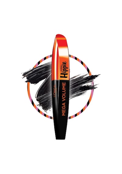 Loreal Paris Miss Hippie Mega Hacim Veren Siyah Maskara
