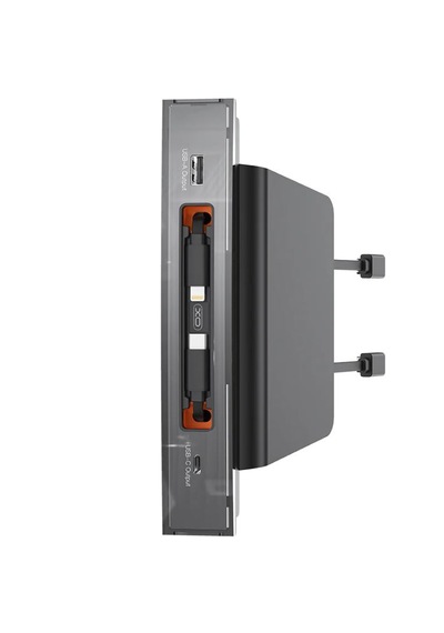 Nb285 62w Tesla Model 3 / Y Uyumlu Konsol Lightning Ve Type-c Kablolu Usb-c Ve Usb-a Çıkışlı Siyah