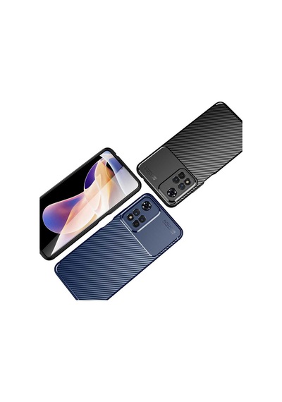 Xiaomi Redmi Note 11 Pro Plus 5g Kılıf Zore Negro Silikon Kapak Siyah