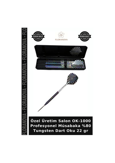 Özel Üretim Salon Ok-1000 Profesyonel Müsabaka %80 Tungsten Dart Oku 22 Gr