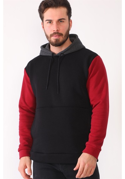 1040 Dewberry Erkek Sweatshırt-siyah