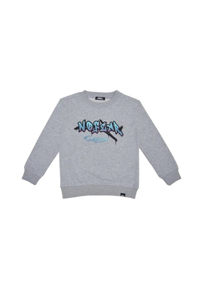 Erkek Çocuk Sweatshirt Gri Melanj