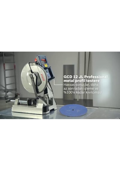 Bosch Professional GCD 12 JL Metal Kesme Testeresi - 0601B28000