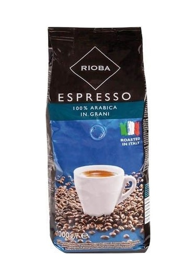 Rioba Espresso Arabica In Grani Çekirdek Kahve 1 KG