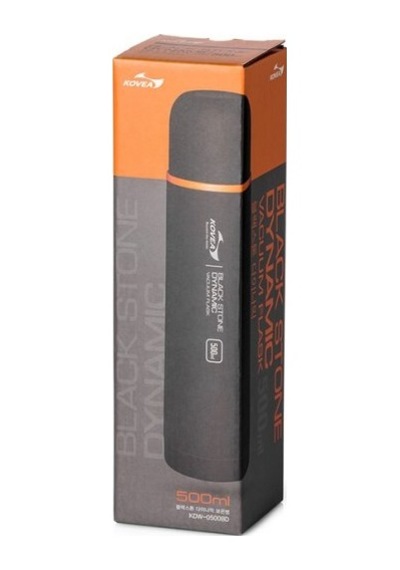 Kovea Black Stone 500 ML. Termos Siyah