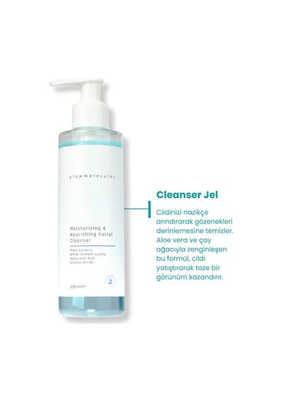 Glowmolecules Nemlendirici Besleyici Yüz Yıkama Jeli 200 ML