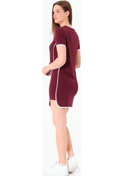 Sortie Collection Biyeli Elbise Bordo
