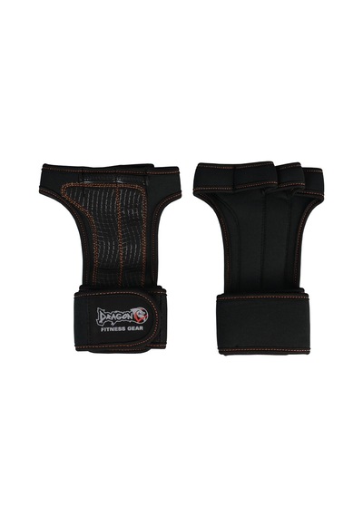 Dragondo W1753 Weightlifting Grip Ağırlık Eldiveni / Halter Eldiveni Siyah