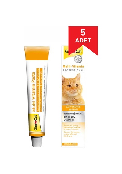 Gimcat Multivitamin Kedi Macunu 20 Gr X 5 Adet