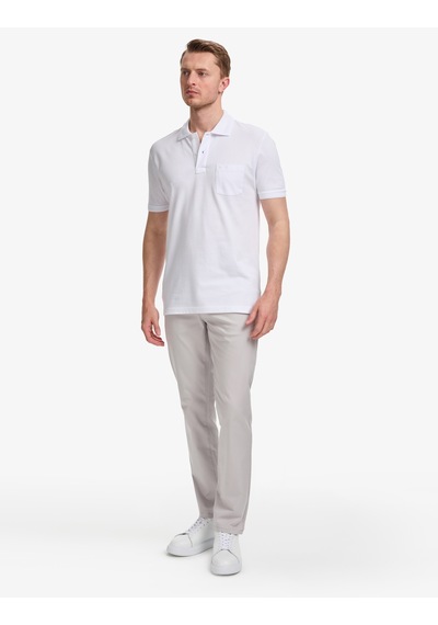 Pierre Cardin Erkek Beyaz Tişört Basic 50321144-vr013