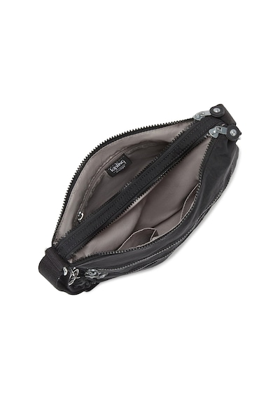 Kipling Kıplıng Alvar Omuz Çantası Çapraz Askılı Siyah Black Noır Siyah