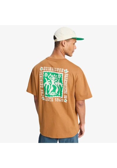 Quiksilver Serenity Splash Erkek Kahvrerengi T-shirt Eqyzt08300 Kahverengi