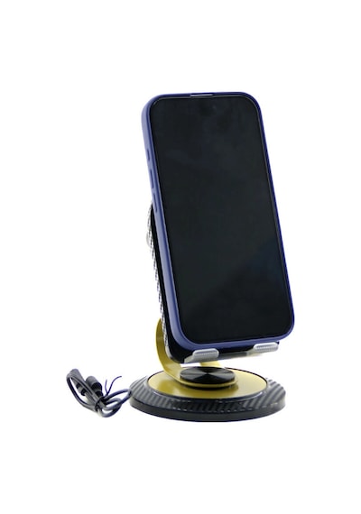 Mobıle Phone 2ın1 Bt Speaker Hoparlör 5w Şarjlı - Masa Üstü Telefon Tutacak 360 Dönen Stand - O