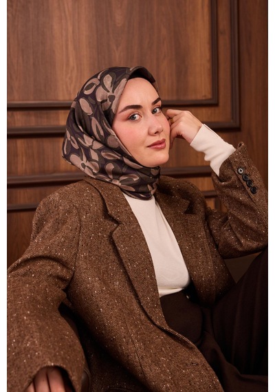 Silk Home Twill İpek Eşarp 11494-08 Koyu Mor