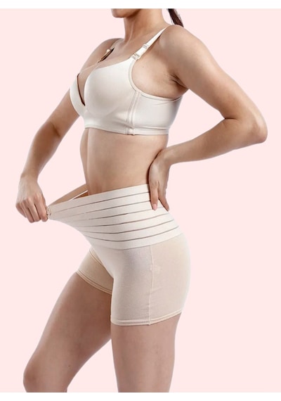 Mistirik Cagno Model Basen Ve Kalça Toparlayıcı Spor Boxer Ten Renk Ten