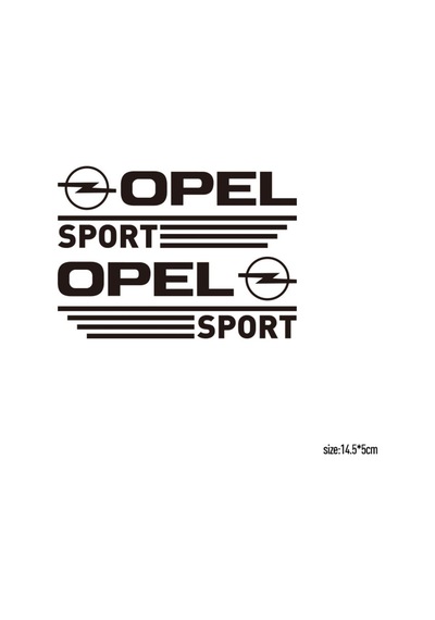 Opel Sport Ayna Sticker Yapıştırma Çıkartma