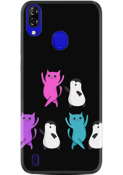 Reeder P13 Blue Plus Kılıf Boyun Askılı Cat Dance 1824