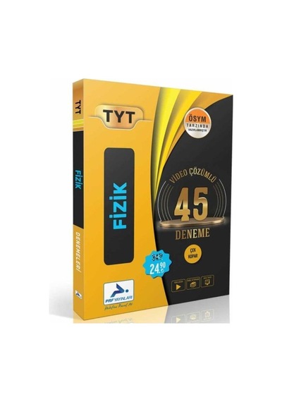 Paraf Tyt Fizik 45 Deneme