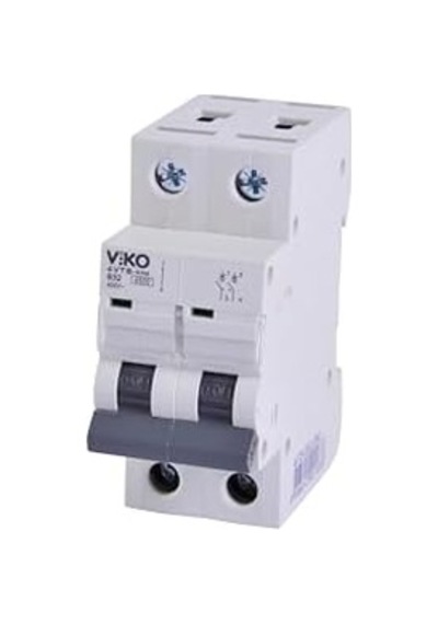 4vtb-2b32 Otomatik Sigorta 4,5ka B Tipi 2 Kutup 32a