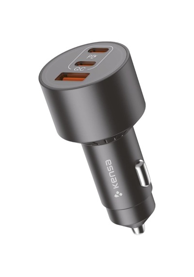 Tr 100w Araç Hızlı Şarj Aleti 2 Usb-c + Qc Usb Girişi Tüm Araçlar Uyumlu Şarj
